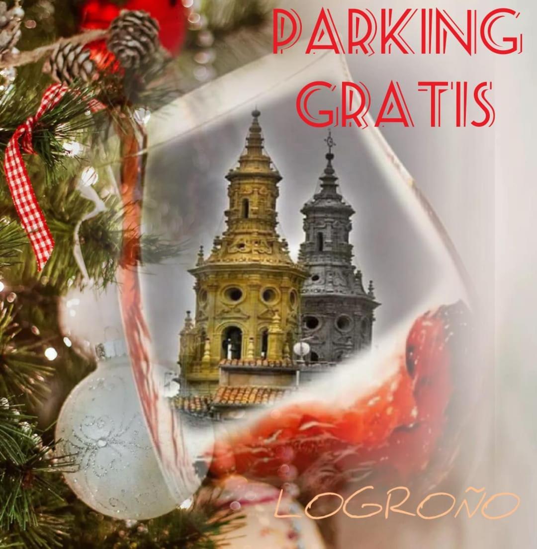 Gonzalo De Berceo 15 " Calidad-Sobrio" And " Free Private Parking " Apartment Logrono Ngoại thất bức ảnh